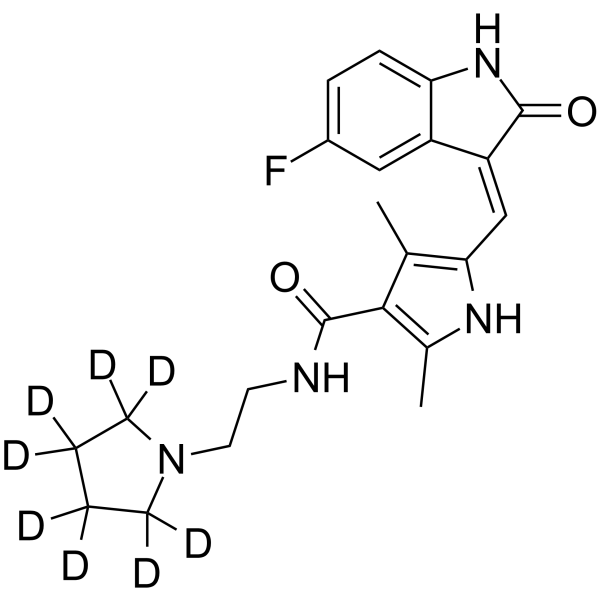 Toceranib-d8 (Toceranib d8) 1795134-78-9
